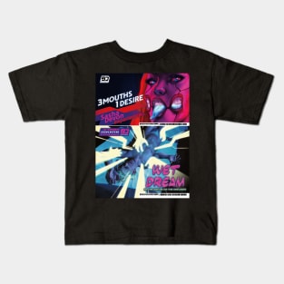 Cyberpunk 2077 ads - 3 Mouths 1 Desire - Wet dream Kids T-Shirt